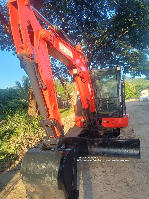 Sาคาตัดส่งพ่อค้า 522,000 Uาท  #มีเล่มทะเบียน มีบริการจัดส่ง #รถขุดคูโบต้า  #คูโบต้า 7,xxx  ชั่วโมง 💥 #รถขุดKUBOTA  #KUBOTA  #U55