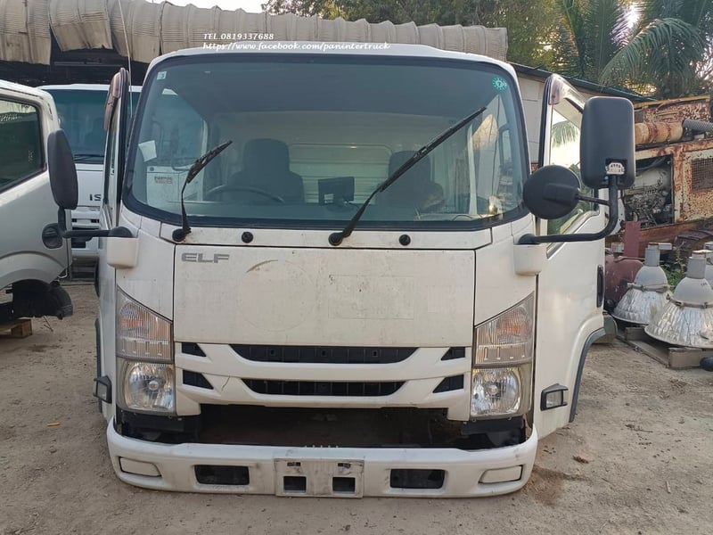 CABIN #ISUZU : #NKR #NLR85 #NMR85 #NQR #NHR85 #NLR130 (สีขาว) #โรโบคอป เล็ก #อิซูสุ