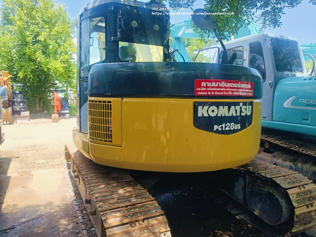  #รถขุดใหญ่  HYD. EXCAVATOR #KOMATSU #PC128 #PC128US - 2E1 ขนาด12ตัน