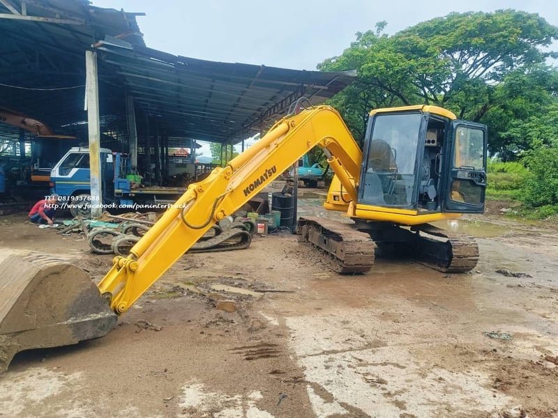 #รถขุดใหญ่ #รถขุด #รถขุดโคมัสสุ HYD. EXCAVATOR #KOMATSU #PC60รุ่น7 #รถขุด6ตัน #PC60  #60-7 