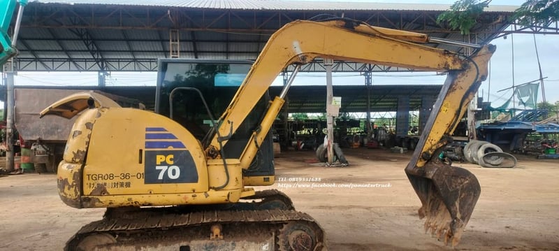 รถขุดโคมัสสุ HYD. #EXCAVATOR #KOMATSU #PC70 #PC70 -8 #รถขุด7ตัน PC70-8 #PC70รุ่น8 รถขุดโคมัสสุ HYD. #EXCAVATOR #KOMATSU #PC70 #PC70 -8 #รถขุด7ตัน PC70-8 #PC70รุ่น8