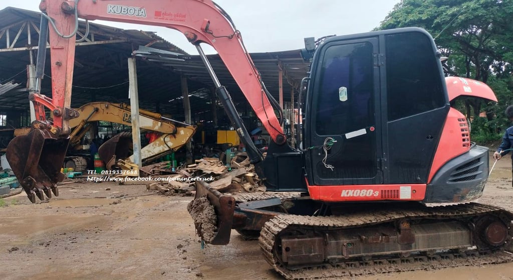466,000 Uาท ตามสภาพ* ภาษีเต็ม #มีเล่มทะเบียน มีบริการจัดส่ง🚍 #รถขุดคูโบต้า #คูโบต้า 7,xxx ชั่วโมง 💥 #รถขุดKUBOTA #KUBOTA #KX080 466,000 Uาท ตามสภาพ* ภาษีเต็ม #มีเล่มทะเบียน มีบริการจัดส่ง🚍 #รถขุดคูโบต้า #คูโบต้า 7,xxx ชั่วโมง 💥 #รถขุดKUBOTA #KUBOTA #KX080