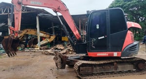 466,000 Uาท  ตามสภาพ* ภาษีเต็ม  #มีเล่มทะเบียน มีบริการจัดส่ง🚍 #รถขุดคูโบต้า  #คูโบต้า 7,xxx  ชั่วโมง 💥 #รถขุดKUBOTA  #KUBOTA  #KX080