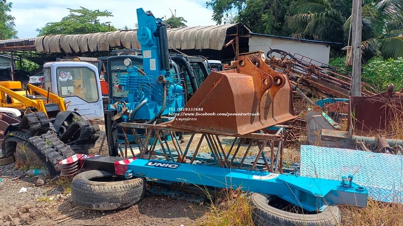 79,900 Uาท ลดสูงสุด  🎉สินค้าเก่านอก #ยูนิค ขนาด 2ตัน TRUCK MOUNTED CRANE #UNIC #UR20VL