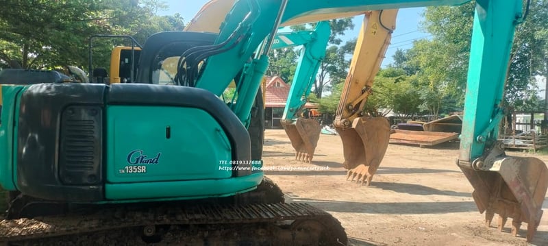 #มหกรรมลดล้างสต๊อก  650,000 บาท 🎉 HYD. EXCAVATOR #KOBELCO #SK135SR -1ES #YY04