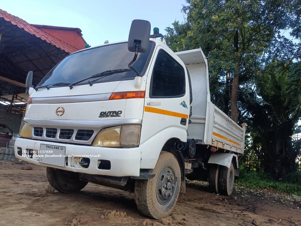411,000 บาท💥 #รถบรรทุกฮีโน่ #ดูโทร่ #HINO  #6ล้อกลาง #กระบะดั้มพ์ 5คิว