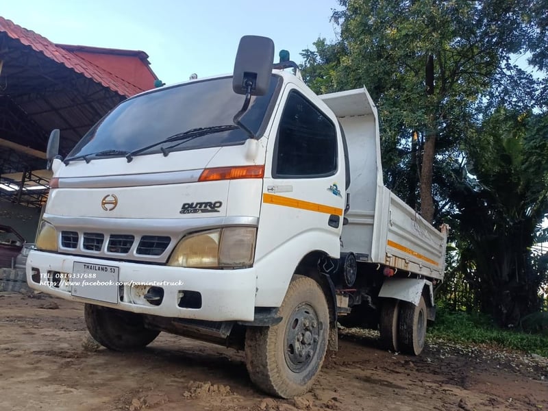 411,000 บาท💥 #รถบรรทุกฮีโน่ #ดูโทร่ #HINO  #6ล้อกลาง #กระบะดั้มพ์ 5คิว