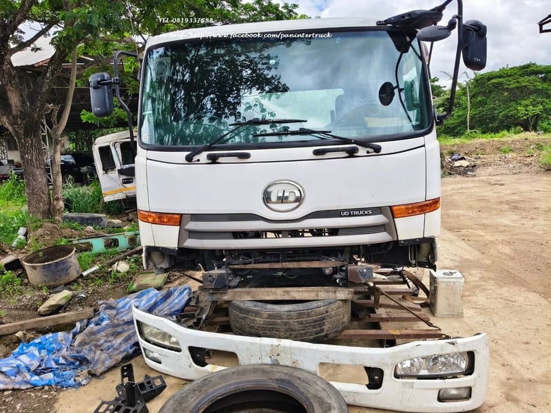 69,000 Uาท💖 รุ่นใหม่ 2ใบปัด มีชุดช่วงล่าง  CABIN #NISSAN #UD #นิสสัน #ยูดี #MK38C  #CW #หัวเก๋ง