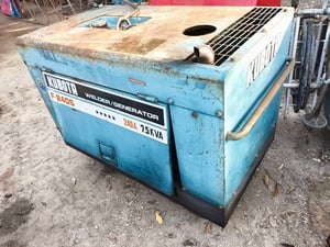 เครื่องเชื่อมพร้อมชุดปั่นไฟ  #คูโบต้า  #KUBOTA  #7.5KVA.  #F240S  -60 20094  #6.16KW