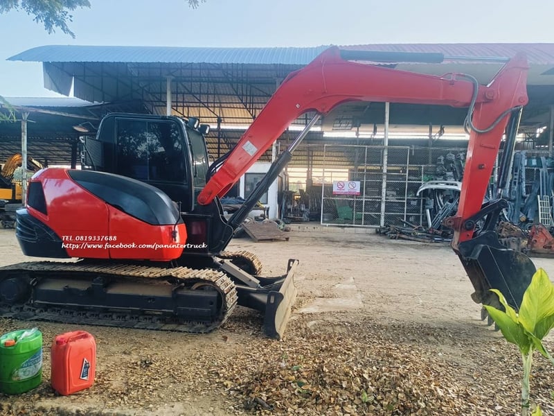 #มีเล่มทะเบียน มีบริการจัดส่ง🚍 #รถขุดคูโบต้า  #คูโบต้า 7,xxx  ชั่วโมง 💥 #รถขุดKUBOTA  #KUBOTA  #KX080