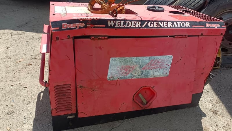 42,000 Uาท #เครื่องเชื่อมพร้อมชุดปั่นไฟ #เครื่องเชื่อม  #เดนโย่ WELDING #GENERATOR  #DENYO  #BLW 280SS