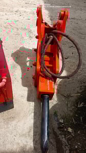 19,900 Uาท สินค้าเก่านอก  #หัวกระแทก #หัวเจาะ #BREAKER #NPK สำหรับใส่รถขุด ไซค์ #PC40 #PC45 #PC50 #PC55