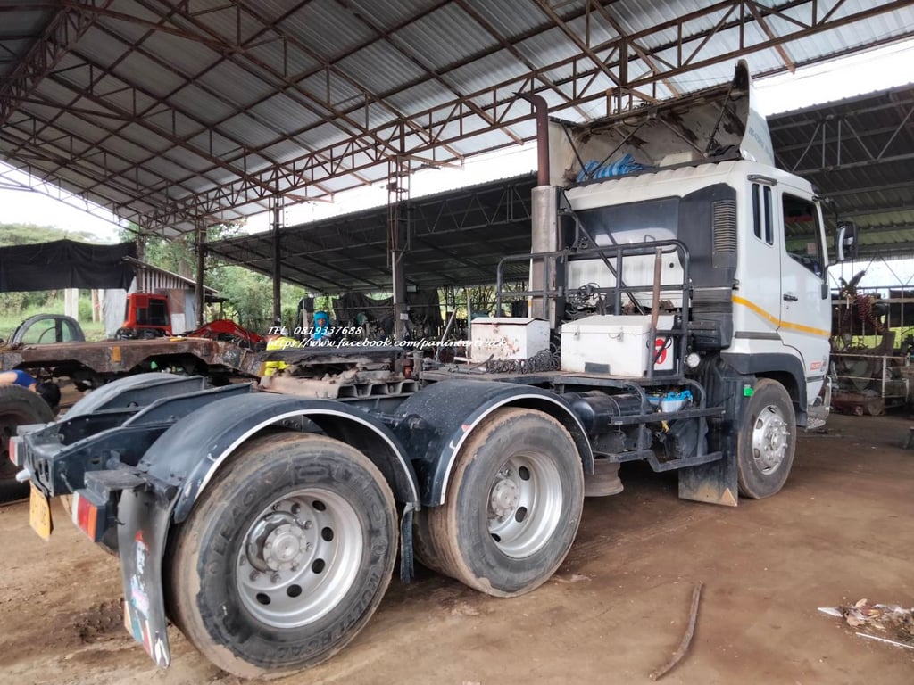 622,000 Uาท💥 SALE พร้อมใช้งาน  #รถบรรทุก  #รถหัวลาก #มิตซูบิชิ  #ฟูโซ่ Vายจริง เจ้าของขายเอง 10ล้อ( #หัวลาก ) เกียร์ธรรมดา10สปรีด