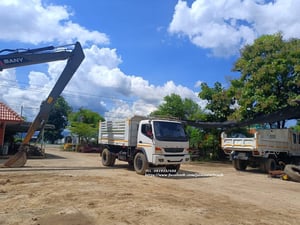  455,000 บาท💥 พร้อมใช้งาน ความหล่อเกินต้าน!! #รถบรรทุกมิตซู #ฟูโซ่ 6ล้อใหญ่ รุ่นใหม่ กระบะดั้มพ์ 5-6คิว