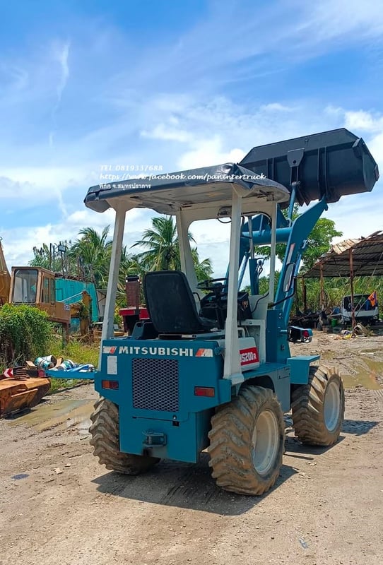 199,000 Uาท เท่านั้น!! พิกัด จ.สมุทรปราการ FROM JAPAN #รถตัก #รถตักล้อยาง เก่าญี่ปุ่น ยี่ห้อ #มิตซูบิชิ