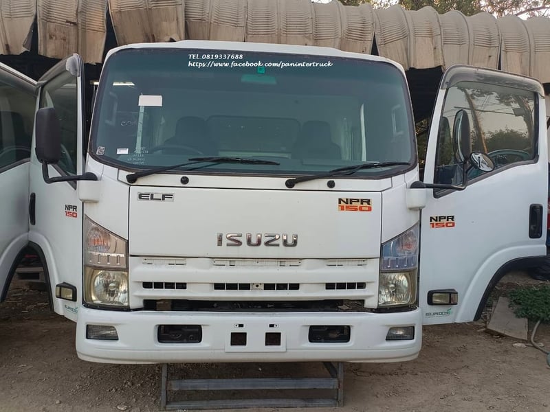 FROM JAPAN #หัวเก๋ง #หัวเก๋งโรโบคอป #NPR  รถบรรทุกไซค์  #6ล้อกลาง