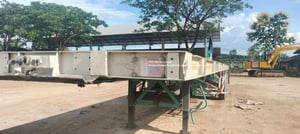 211,000 บาท 🎉 #หางพื้นเรียบ   #รถกึ่งพ่วง แบบรุ่น CM64 สีขาว