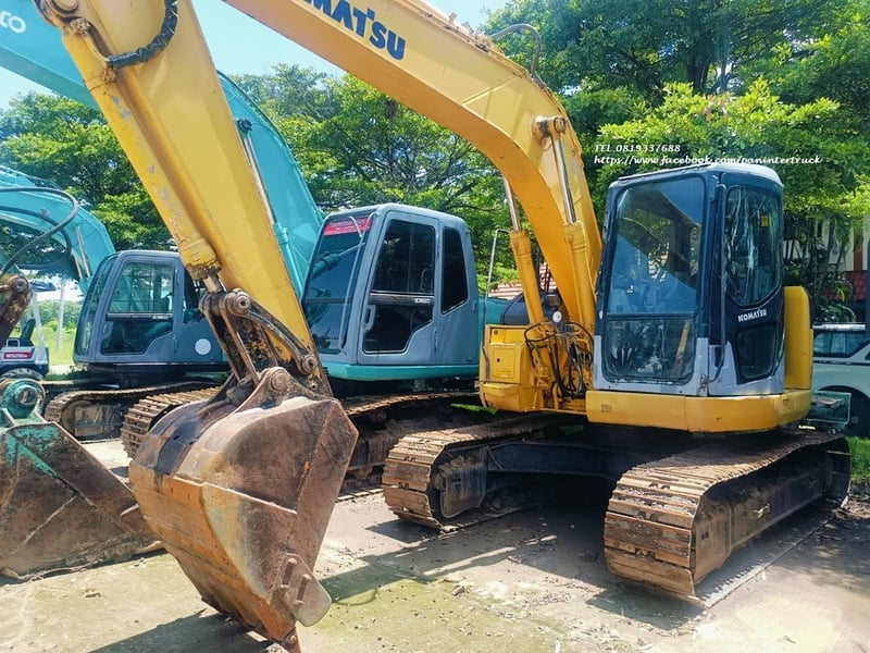  #รถขุดใหญ่  HYD. EXCAVATOR #KOMATSU #PC128 #PC128US - 2E1 ขนาด12ตัน