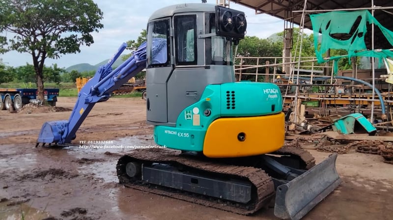 399,000 Uาท 🎉 #รถขุดเก่านอก #รถขุดฮิตาชิ มีตู้เก๋ง แอร์หนาว MINI. EXCAVATOR #HITACHI #EX55 #EX55UR -3 399,000 Uาท 🎉 #รถขุดเก่านอก #รถขุดฮิตาชิ มีตู้เก๋ง แอร์หนาว MINI. EXCAVATOR #HITACHI #EX55 #EX55UR -3