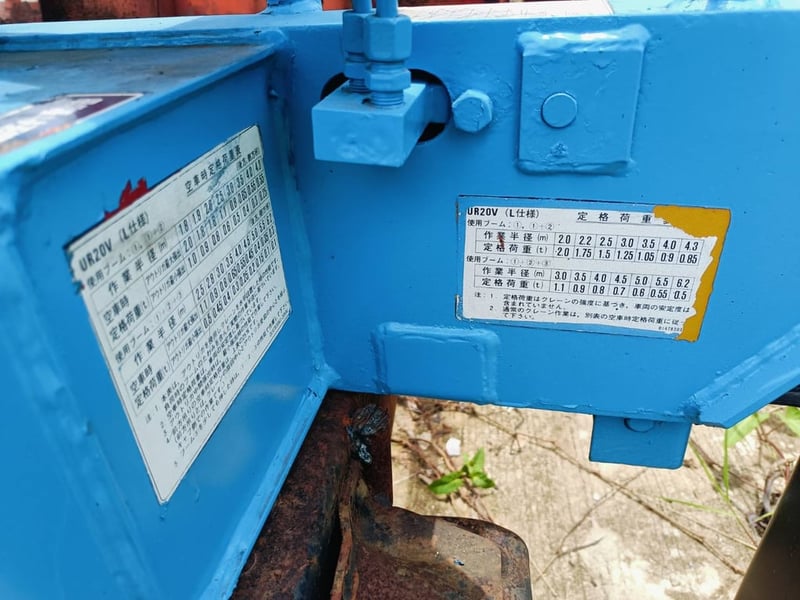 79,900 Uาท ลดสูงสุด  🎉สินค้าเก่านอก #ยูนิค ขนาด 2ตัน TRUCK MOUNTED CRANE #UNIC #UR20VL