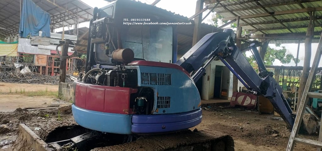 ลดกระหน่ำ 266,000 บาท แอร์หนาว 🎉#รถขุด #รถขุดโคมัสสุ  #KOMATSU #PC50UU -2 ขนาด 5ตัน