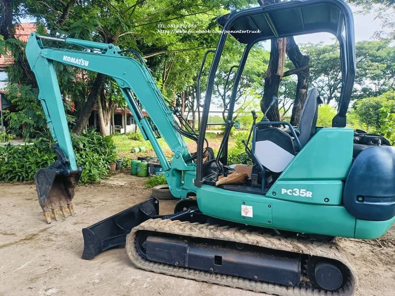 รถขุดเล็ก #รถขุด #รถขุดโคมัสสุ MINI. EXCAVATOR #KOMATSU  #PC35R8 #PC35 R-8 #รถขุด3ตัน