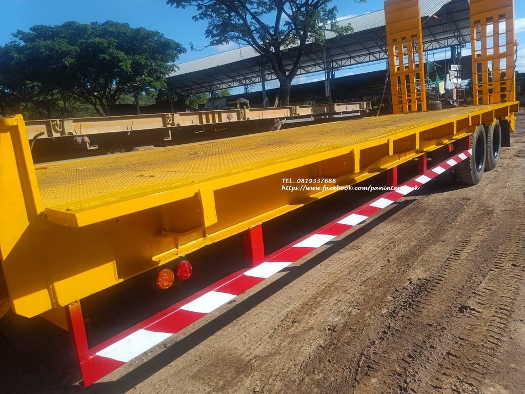 399,000 Uาท 🎉 #หางโลเบท  #หางโรเบท  #โลเบท  #โรเบท #หางพื้นเรียบ   #รถกึ่งพ่วง  #ท้ายลาด  #หาง2เพลา  #หางสองเพลา