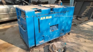 FROM JAPAN #เครื่องปั๊มลม  แบบเครื่องยนต์  #แอร์แมน *AIR COMPRESSOR  #AIRMAN  #PDS125   #PDS130S