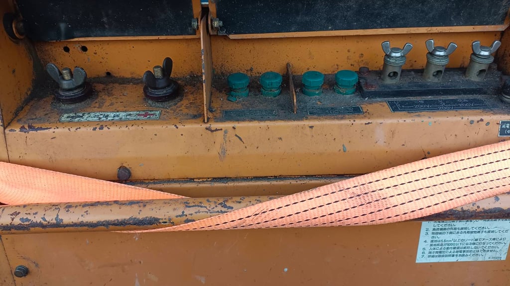 42,000 บาท #เครื่องเชื่อมพร้อมชุดปั่นไฟ #เครื่องเชื่อม  #โคมัสสุ WELDING #GENERATOR #KOMATSU #KW280 #DENYO  