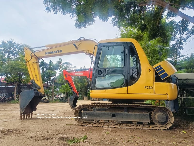 390,000 Uาท💢 🎉  พร้อมใช้งาน #รถขุดใหญ่ #รถขุด #รถขุดโคมัสสุ HYD. EXCAVATOR #KOMATSU #PC60รุ่น7