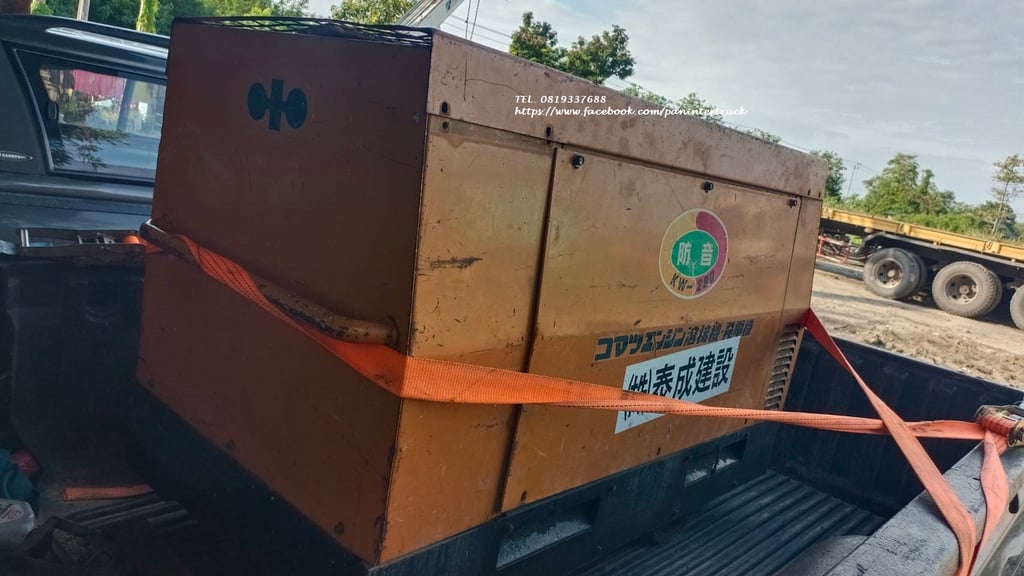 42,000 บาท #เครื่องเชื่อมพร้อมชุดปั่นไฟ #เครื่องเชื่อม  #โคมัสสุ WELDING #GENERATOR #KOMATSU #KW280 #DENYO  