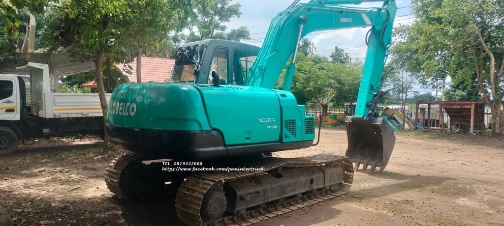 HYD. #EXCAVATOR #KOBELCO #SK120 -3 #มาร์คไฟท์ #มาร์คไฟท์ซุปเปอร์ ขนาด 12ตัน 