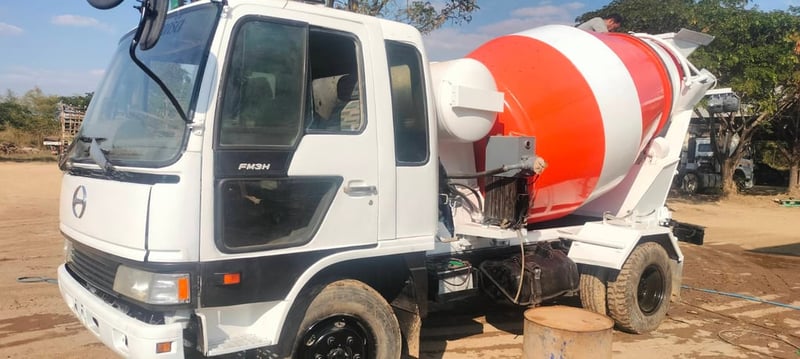 477,000 Uาท!💥 #รถโม่ปูน #โม่ปูน #คอนกรีต #รถบรรทุก  #รถบรรทุกเฉพาะกิจ 🎉 #HINO #FD 3HDA