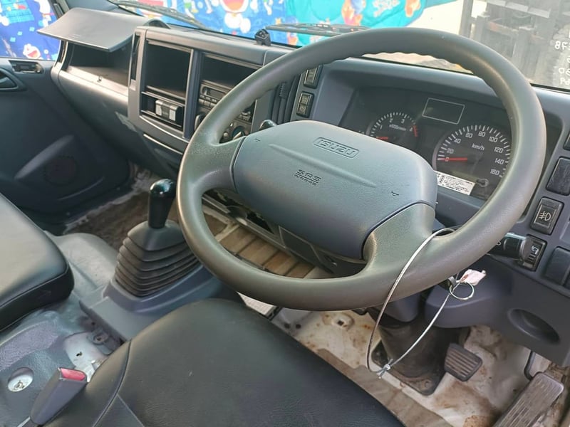 FROM JAPAN #หัวเก๋ง #หัวเก๋งโรโบคอป #NPR  รถบรรทุกไซค์  #6ล้อกลาง