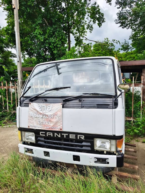 หัวเก๋ง #มิตซู รุ่นเก่า #หัวเก๋งรถบรรทุก #มิตซูเล็ก #CANTER #แคนเตอร์ ไซค์ 4ล้อใหญ่ , 6 ล้อเล็ก