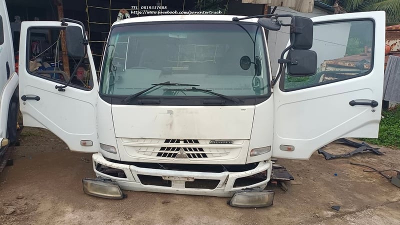 💢 62,000 Uาท 💢 #หัวเก๋ง #มิตซู #ฟูโซ่ มีแค๊ป #หัวเก๋งรถบรรทุก #หัวเก๋งหัวใหญ่ รุ่นใหม่ FROM #JAPAN CABIN #MITSUBISHI #FUSO   #FK61 #FK61FM #FN62 #FN62FM