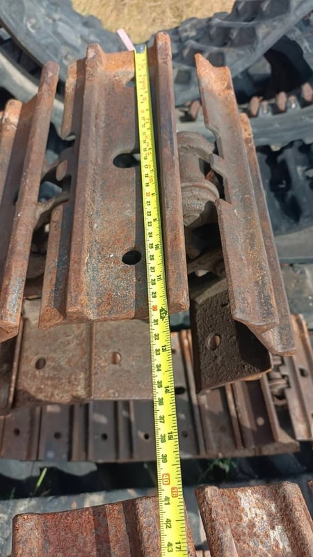 SALE FROM JAPAN #TRACK SHOE5 (คู่ละ) 15,500  Uาท #โซ่พร้อมแผ่นแทรค #แทรครถขุด