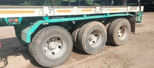 211,000 บาท 🎉 #หางพื้นเรียบ   #รถกึ่งพ่วง แบบรุ่น CM64 สีขาว