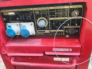 #เครื่องเชื่อมพร้อมชุดปั่นไฟ  #ชินไดว่า WELDING #GENERATOR #SHINDAIWA  #DGW300M  #6.6KVA.