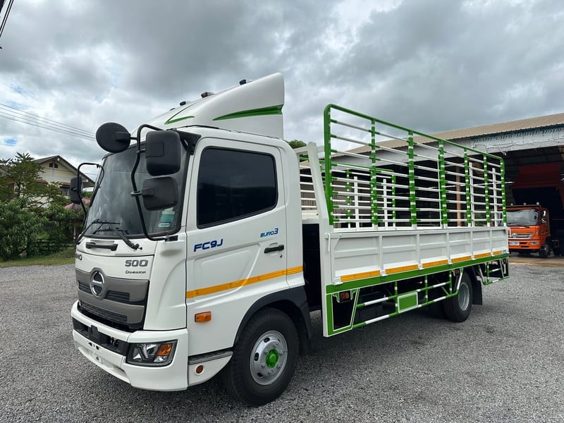 ขายรถ6ล้อ HINO  FC9J EURO 3  🌟   กระบะคอกเหล็ก ยาว 5.60 เมตร