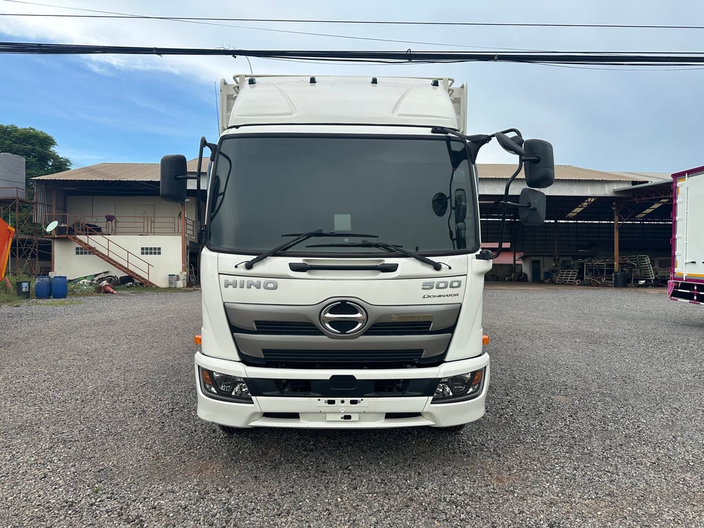 รถบรรทุก 6 ล้อ HINO FC9J 210แรงม้า ยาว 6.60 เมตร กระบะคอกสูง ปี2023 รถบรรทุก 6 ล้อ HINO FC9J 210แรงม้า ยาว 6.60 เมตร กระบะคอกสูง ปี2023