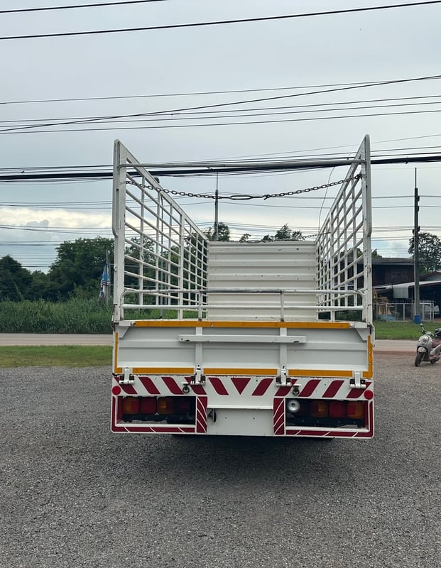 รถบรรทุก 6 ล้อ HINO FC9J  210แรงม้า ยาว 6.60 เมตร กระบะคอกสูง ปี2023