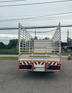 รถบรรทุก 6 ล้อ HINO FC9J  210แรงม้า ยาว 6.60 เมตร กระบะคอกสูง ปี2023