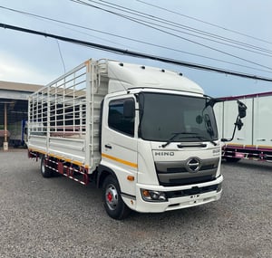 รถบรรทุก 6 ล้อ HINO FC9J  210แรงม้า ยาว 6.60 เมตร กระบะคอกสูง ปี2023