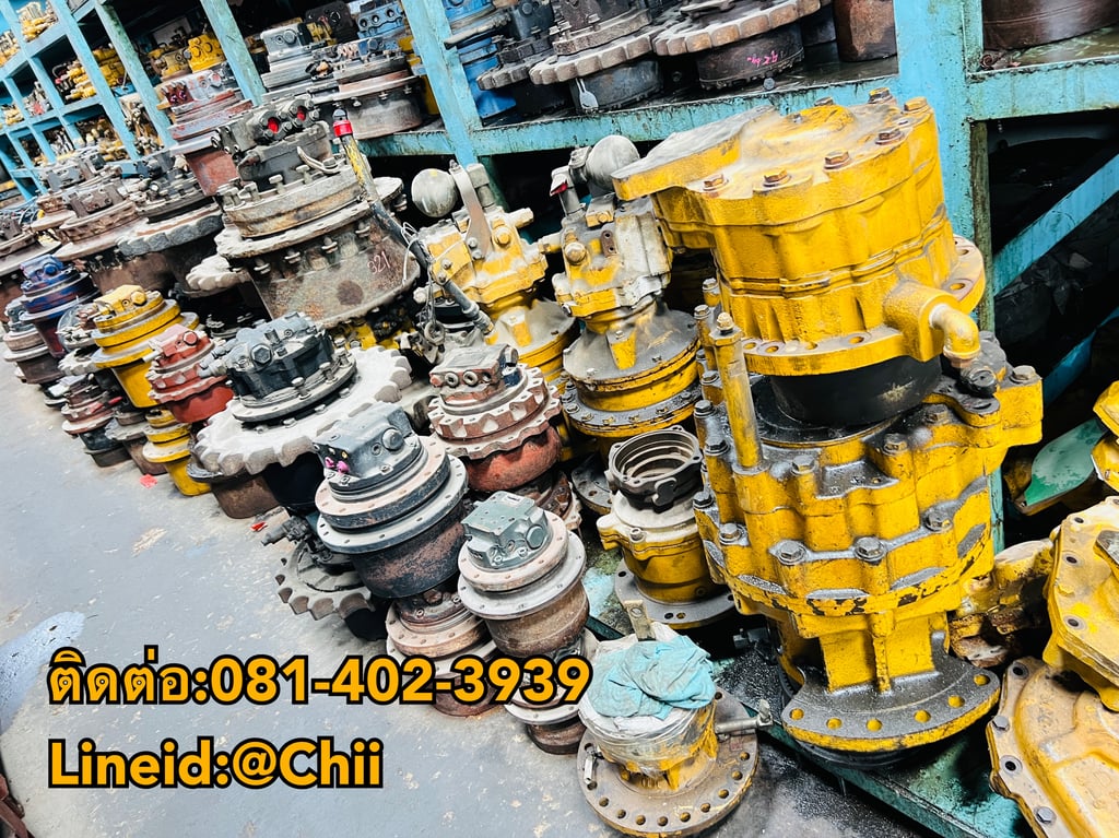 ขายตัวเดินแบคโฮ komatsu cat Kubota kobelco ขายอะไหล่แบคโฮ บางนา 