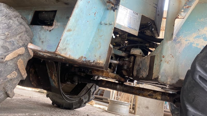 รถตักล้อยางTCM808 เอวอ่อน บุ๋งกี๋0.7Q ขับเคลื่อน4WD รถตักล้อยางTCM808 เอวอ่อน บุ๋งกี๋0.7Q ขับเคลื่อน4WD