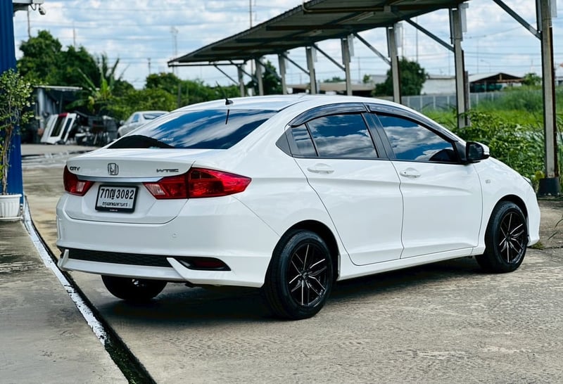  #HONDA NEW CITY 1.5S (AS) ปี2018 สีขาว เกียร์ออโต้ เครื่องเบนซิน