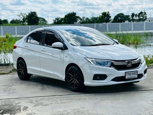  #HONDA NEW CITY 1.5S (AS) ปี2018 สีขาว เกียร์ออโต้ เครื่องเบนซิน