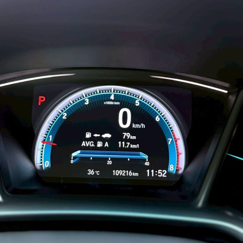 Honda Civic FC 1.8 EL ปี 2017 สีน้ำเงิน – ไมล์น้อย รถบ้านเดิมๆ สวยจัด