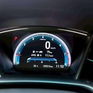 Honda Civic FC 1.8 EL ปี 2017 สีน้ำเงิน – ไมล์น้อย รถบ้านเดิมๆ สวยจัด